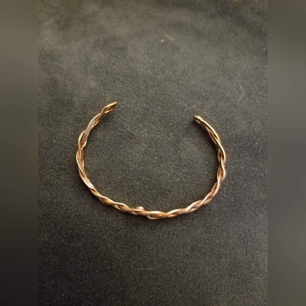 Sterling Silver Two Colors Bracelet - image 5